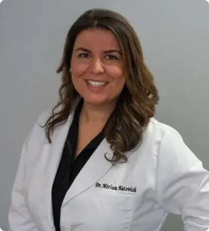 Portrait of Dr Miriam Natovich,